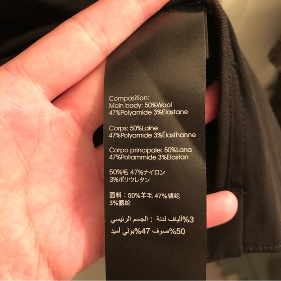 3.1 Phillip Lim Wool-mix Unconructed Shirt Jacket in Black (size XS) - Picture 4 of 5